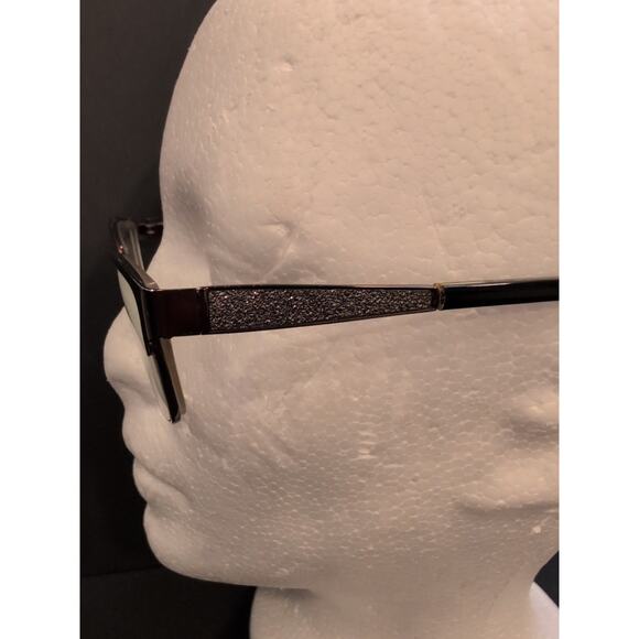 KAY UNGER NEW YORK Eyeglasses K215 Brown Frame 53[] 18 140 Flex Hinges - Picture 3 of 7